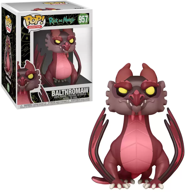 Фігурка Funko Pop! Animation Rick and Morty Balthromaw 15 см (889698552516) - зображення 3