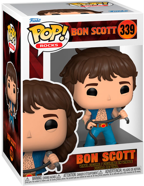 Figurka Funko Pop! Rocks AC DC Bon Scott 9 cm (889698725644) - obraz 1