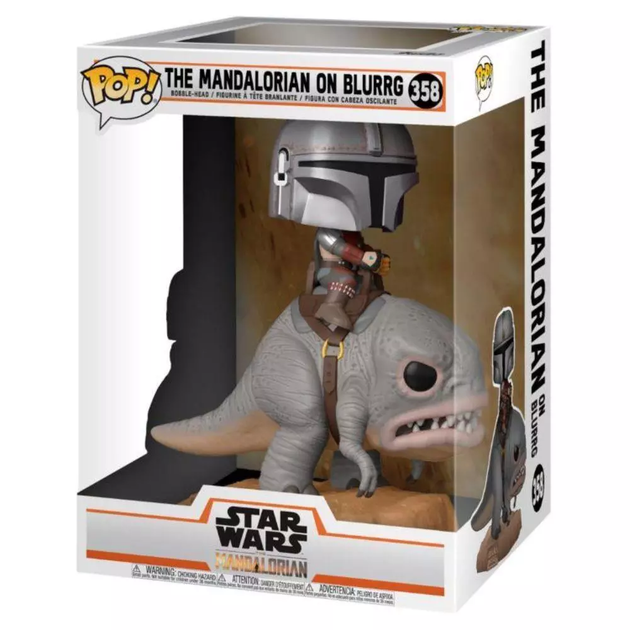 Figurka Funko Pop! Star Wars The Mandalorian on Blurg (889698455473) - obraz 1