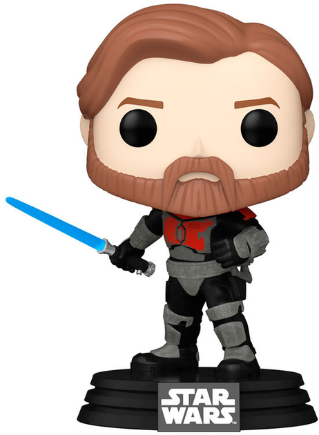 Figurka Funko Pop! Star Wars Obi Wan Kenobi w Mandaloriańskiej zbroi Exclusive 9 cm (889698682831) - obraz 2