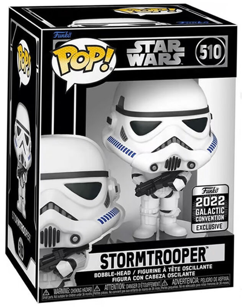 Фігурка Funko Pop! Star Wars Stormtrooper Exclusive 9 см (889698641241) - зображення 1