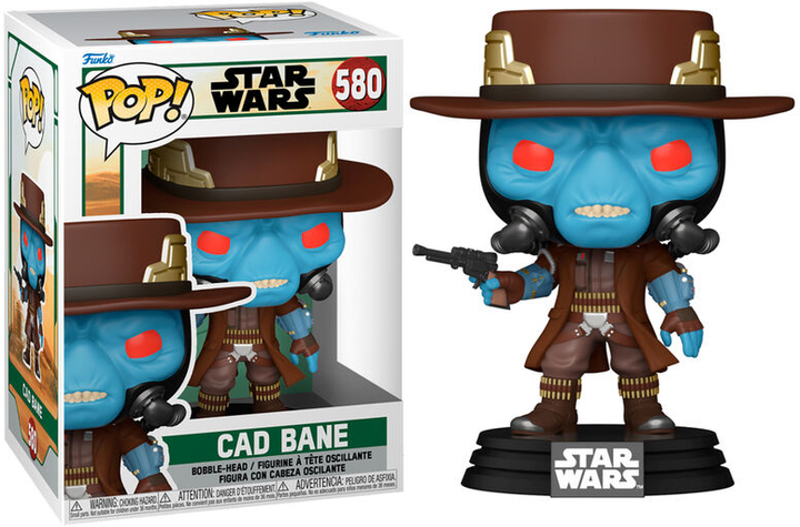 Figurka Funko Pop! Star Wars The Book of Boba Fett Cad Bane 9 cm (68649) - obraz 3