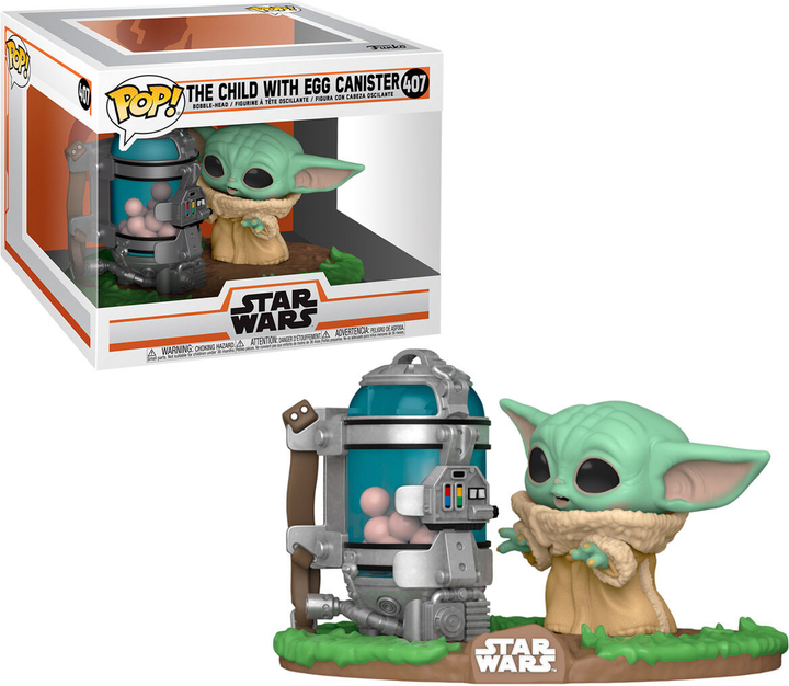 Figurka Funko Pop! Star Wars The Mandalorian The Child with Egg Canister 9 cm (889698509626) - obraz 2