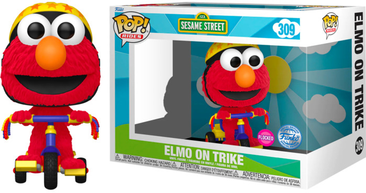 Фігурка Funko Pop! Rider Sesame Street Elmo on Trike Exclusive 9 см (889698767811) - зображення 2