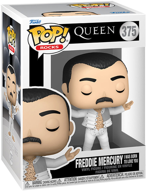 Фігурка Funko Pop! Rocks Queen Freddie Mercury 9 см (889698753753) - зображення 1