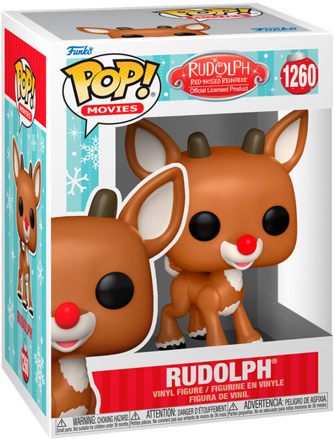 Фігурка Funko Pop! Rudolph the Red-Nosed Reindeer Rudolph 9 см (889698643429) - зображення 1