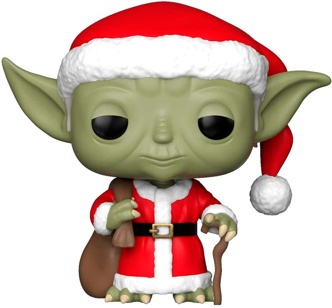 Figurka Funko Pop! Star Wars Holiday Santa Yoda 8 cm (889698338851) - obraz 3