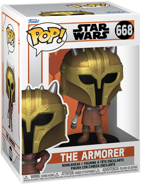 Фігурка Funko Pop! Star Wars Mandalorian 9 The Armorer 9 см (889698765541) - зображення 1