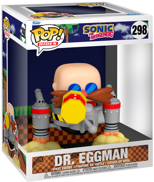 Фігурка Funko Pop! Sonic the Hedgehog Dr. Eggman 9 см (889698705844) - зображення 1