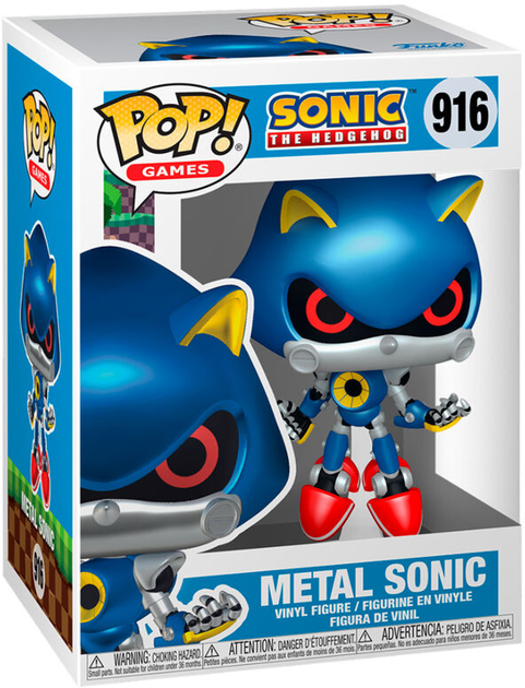 Фігурка Funko Pop! Sonic the Hedgehog Metal Sonic 9 см (889698705837) - зображення 1