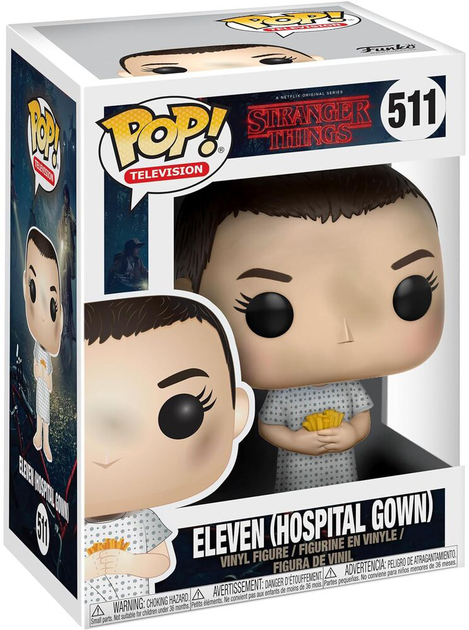 Figurka Funko Pop! Stranger Things Eleven Hospital Gown 9 cm (889698144247) - obraz 1