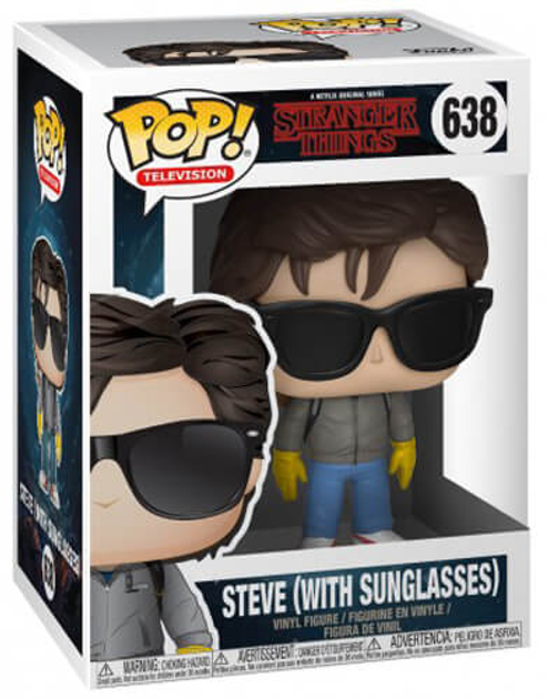 Figurka Funko Pop! Stranger Things Steve with Sunglasses 9 cm (889698308779) - obraz 1