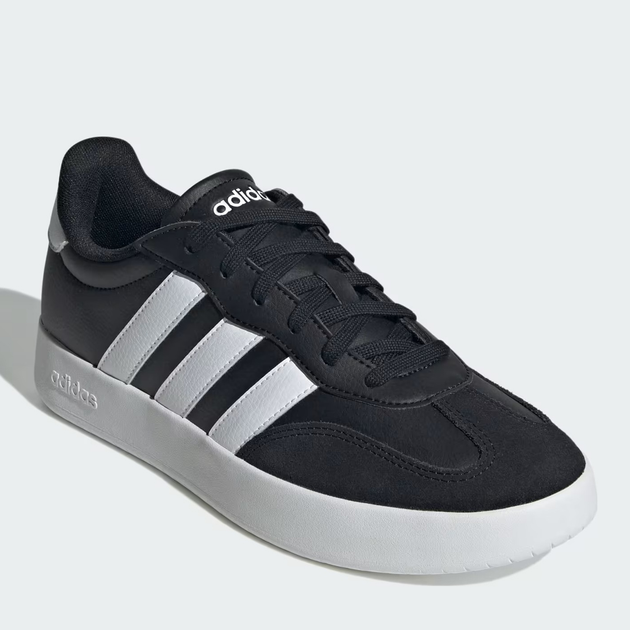 Чоловічі кеди низькі Adidas Barreda JI2307 43.5 (9UK) 27.5 см Cblack/Ftwwht/Cblack (4067904368472) - зображення 2