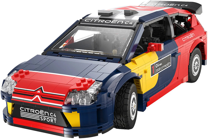 Klocki konstrukcyjne CaDa C62005W 2008 Citroen C4 WRC 1:12 1569 szt (6948061929325) - obraz 3