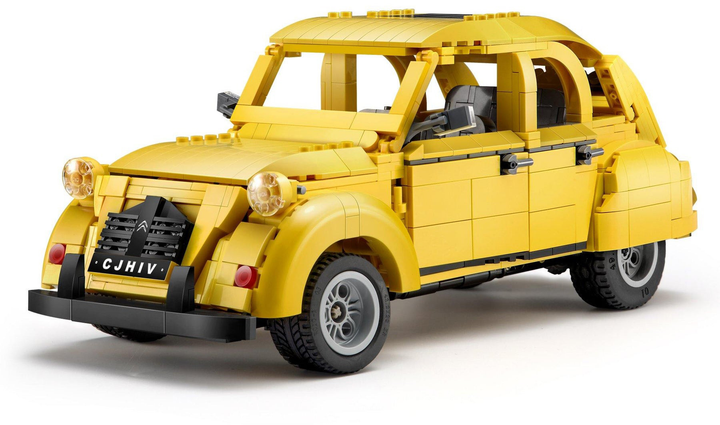 Klocki konstrukcyjne CaDa C61026W Citroen 2CV 1:12 1238 szt (6948061925648) - obraz 2