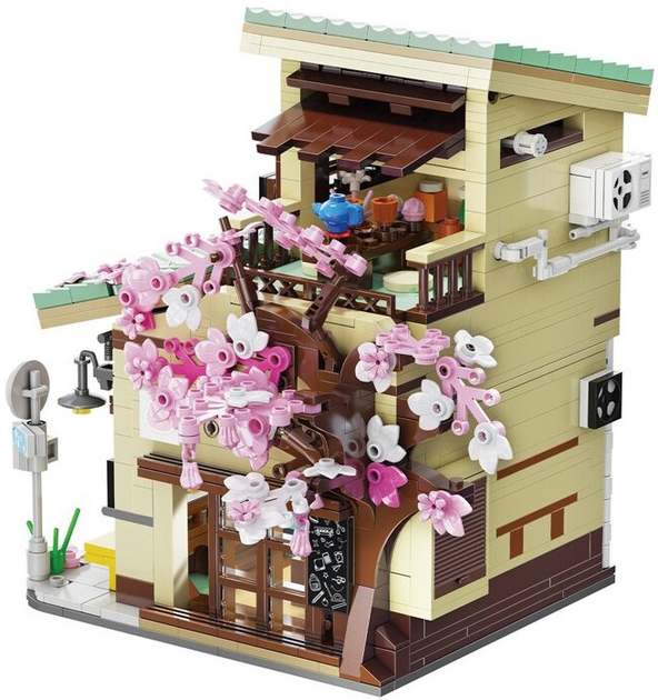 Конструктор CaDa C66015W Kitty's Grocery 921 елемент (6948061929837) - зображення 6