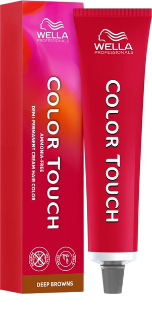 Farba do włosów Wella Professionals Color Touch Rich Naturals 5/37 Jasny brąz złota bez amoniaku 60 ml (8005610527550) - obraz 1