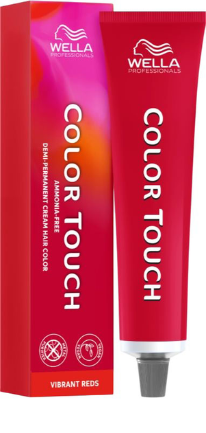 Фарба для волосся Wella Professionals Color Touch Vibrant Reds 55/54 Світло-коричнева червоно-мідна без аміаку 60 мл (8005610527871) - зображення 1