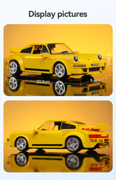 Klocki konstrukcyjne CaDa C51079W RUF CTR 2017 Yellowbird zdalnie sterowany 222 szt (6948061929318) - obraz 8