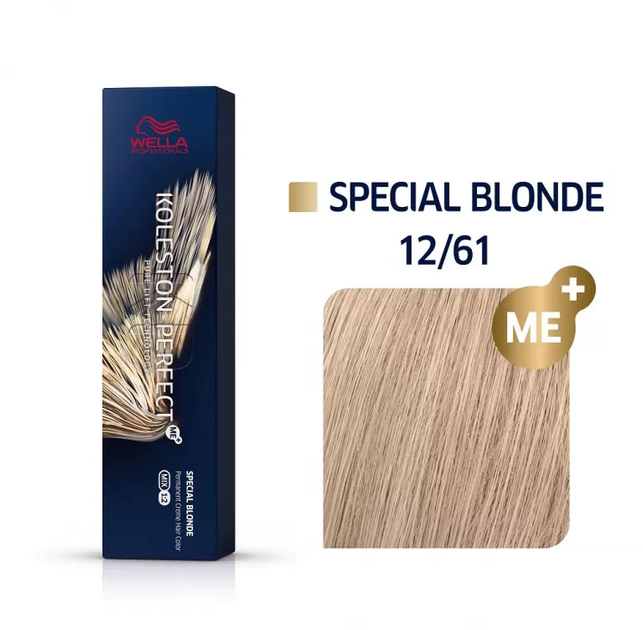 Фарба для волосся Wella Professionals Koleston Perfect Me+ Special Blonde 12/61 стійка 60 мл (8005610628233) - зображення 2