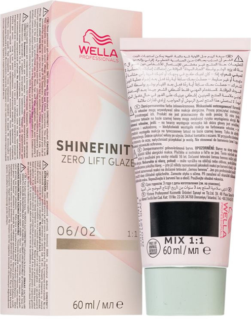 Фарба для волосся Wella Professionals Shinefinity Zero Lift Glaze 09/81 60 Platinum Opal напівстійка 60 мл (4064666058313) - зображення 1