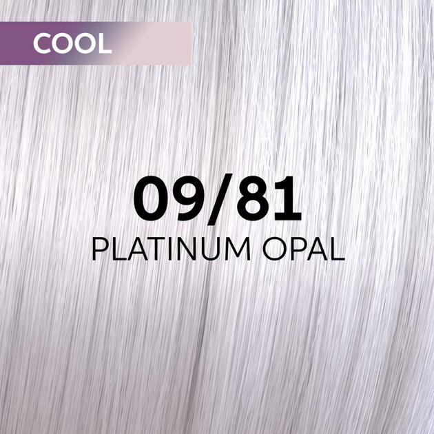 Farba do włosów Wella Professionals Shinefinity Zero Lift Glaze 09/81 60 Platinum Opal półtrwała 60 ml (4064666058313) - obraz 4