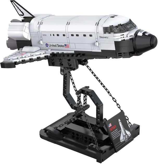 Klocki konstrukcyjne CaDa C56051W NASA Space Shuttle Discovery 475 szt (6948061929981) - obraz 7