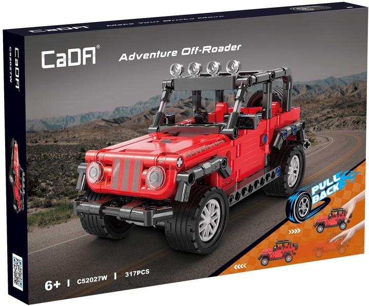 Конструктор CaDa C52027W Adventure Off-Roader 317 елементів (6948061927673) - зображення 1