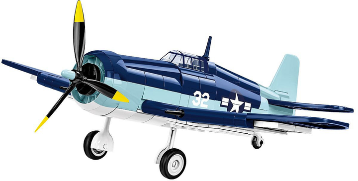 Klocki konstrukcyjne Cobi 5883 Historical Collection World War II Grumman F6F Hellcat 235 szt (5902251058838) - obraz 4
