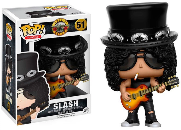 Фігурка Funko Pop! Rocks Guns N Roses Slash 9 см (889698106870