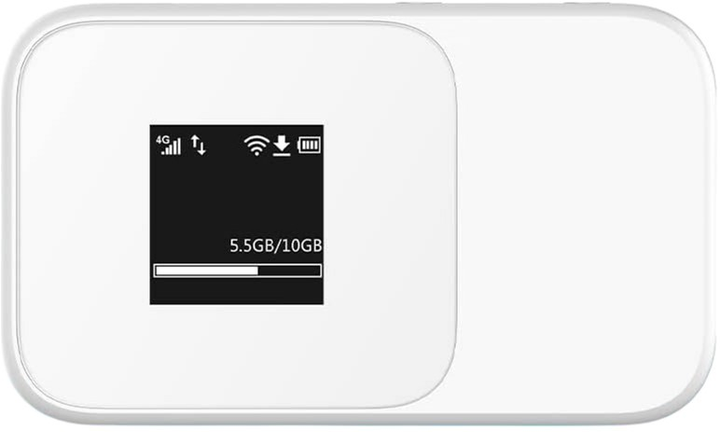 Router Wi-Fi ZTE MF986D White (6902176092169) - obraz 1