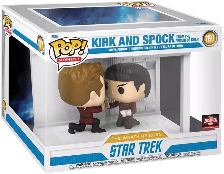 Figurka Funko Pop! Moments Star Trek Wrath of Khan Kirk and Spock from the Wrath of Khan (889698608152) - obraz 1