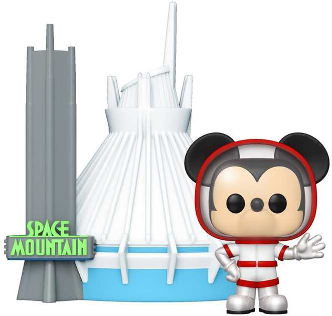 Набір фігурок Funko Pop! Town Walt Disney World 50 Space Mountain and Mickey Mouse 2 шт (889698602464) - зображення 2