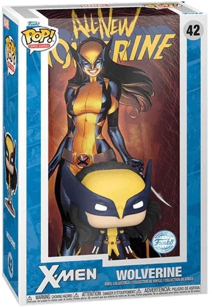 Figurka Funko Pop! Comic Covers Marvel X-Men All New Wolverine 10.54 cm (889698770569) - obraz 1