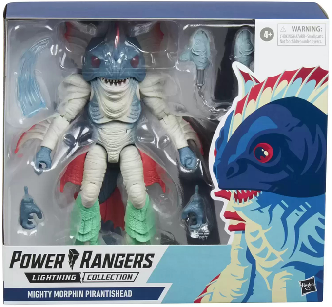 Фігурка з аксесуарами Hasbro Fans Power Rangers Lightning Collection Mighty Morphin Pirantishead Deluxe 18 см (5010993941858) - зображення 1