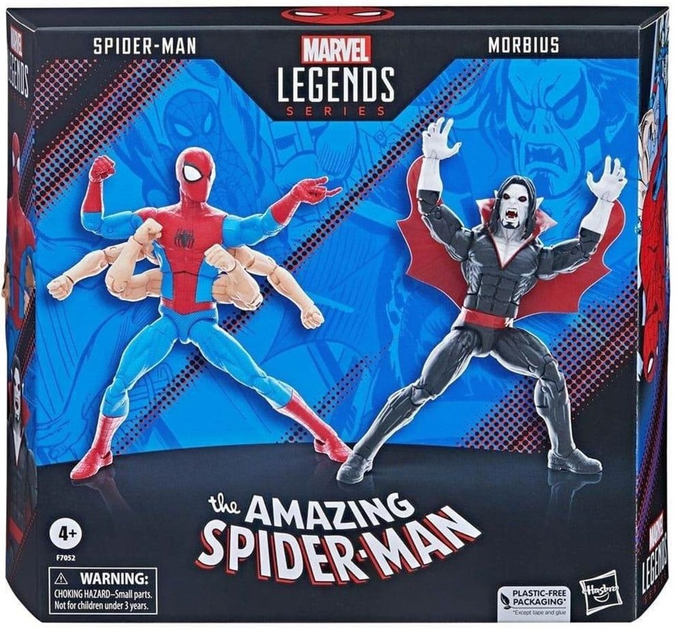 Zestaw figurek Hasbro Fans Marvel Legends Series The Amazing Spider-Man Spider-Man & Morbius 15 cm 2 szt (5010996145994) - obraz 1