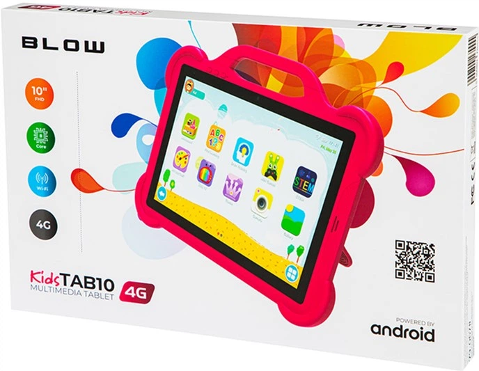 Планшет Blow Tablet KidsTAB10 10.1" Wi-Fi/4G 64GB Pink (79-067#) - зображення 8