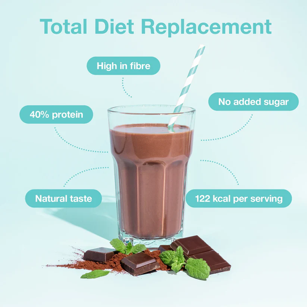 Shake Nupo Diet Chocolate Mint Vegan 10 porcji (5715667920909) - obraz 2