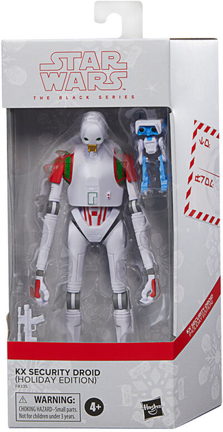 Zestaw figurek Hasbro Star Wars Holiday Edition KX Security Droid z akcesoriami 15 cm 2 szt (5010996213839) - obraz 1