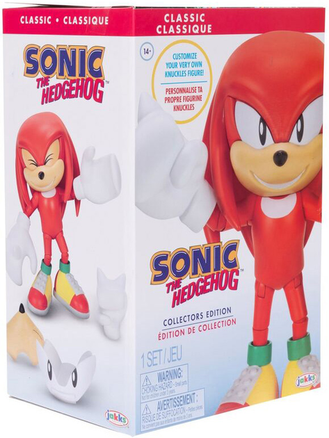 Фігурка з аксесуарами Jakks Pacific Sonic The Hedgehog Collector Edition Knuckles 15 см (0192995422353) - зображення 1