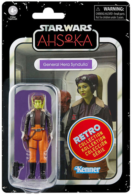 Фігурка з аксесуарами Hasbro Star Wars Ahsoka Retro Collection General Hera Syndulla 9.5 см (5010996184627) - зображення 1