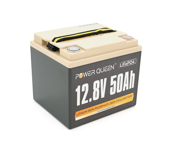 Акумулятор Power Queen 12-50, 640Wh, BMS 50A LiFePO4 (38921) - LiFePO4 на 12 В 50 ампер-годин - зображення 2