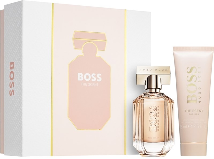 Набір для жінок Hugo Boss Boss The Scent Парфумована вода 30 мл + Бальзам для тіла 50 мл (3616304957680) - зображення 1