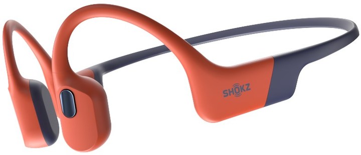 Słuchawki bezprzewodowe kostne Shokz OpenSwim Pro Red (0810092678601) - obraz 1