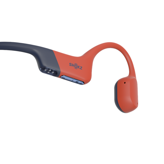 Słuchawki bezprzewodowe kostne Shokz OpenSwim Pro Red (S710-ST-RD) - obraz 3