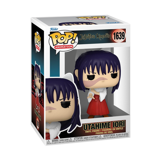 Фігурка Funko Pop Магічна битва Утахіме Jujutsu Kaisen Utahime 10 см JK U 1639 - Фото 3 Фігурка Funko Pop Магічна битва Утахіме Jujutsu Kaisen Utahime 10 см JK U 1639 - зображення 3
