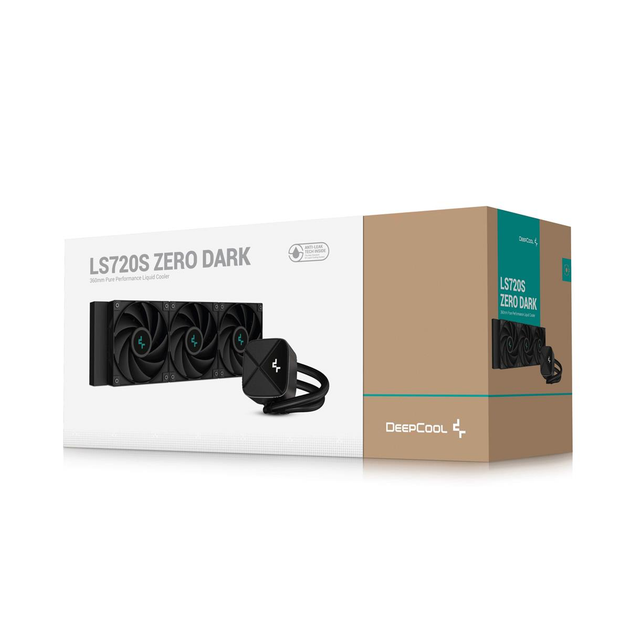 Система водяного охолодження DeepCool LS720S Zero Dark (R-LS720-BKNNMM-G-1) - изображение 6