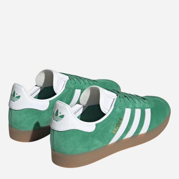Чоловічі кеди низькі adidas Originals Gazelle IG0671 43.5 Зелені (4066756585983) - зображення 3
