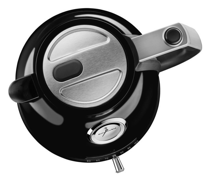 Электрочайник KitchenAid Artisan 1.5 л 5KEK1522EOB черный + Тостер KitchenAid Artisan 5KMT2204EOB черный (комплект) - изображение 8