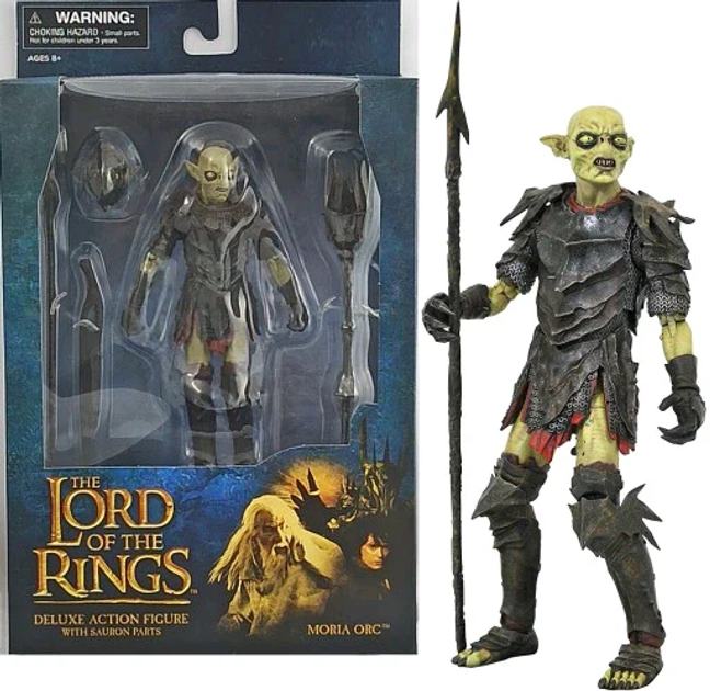 Figurka Diamond Select Toys Deluxe Lord Of The Rings Series 3 Moria Orc 13 cm (699788839379) - obraz 2